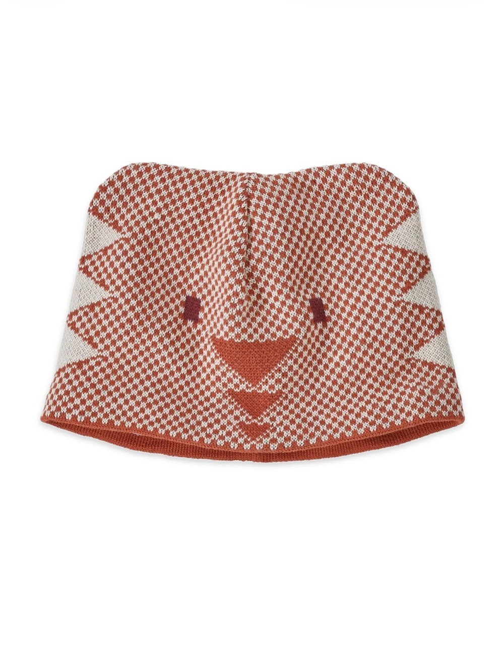 PATAGONIA Baby Animal Friends Beanie -
Toddlers' Beanie Bear/Sandhill Rust, 24M